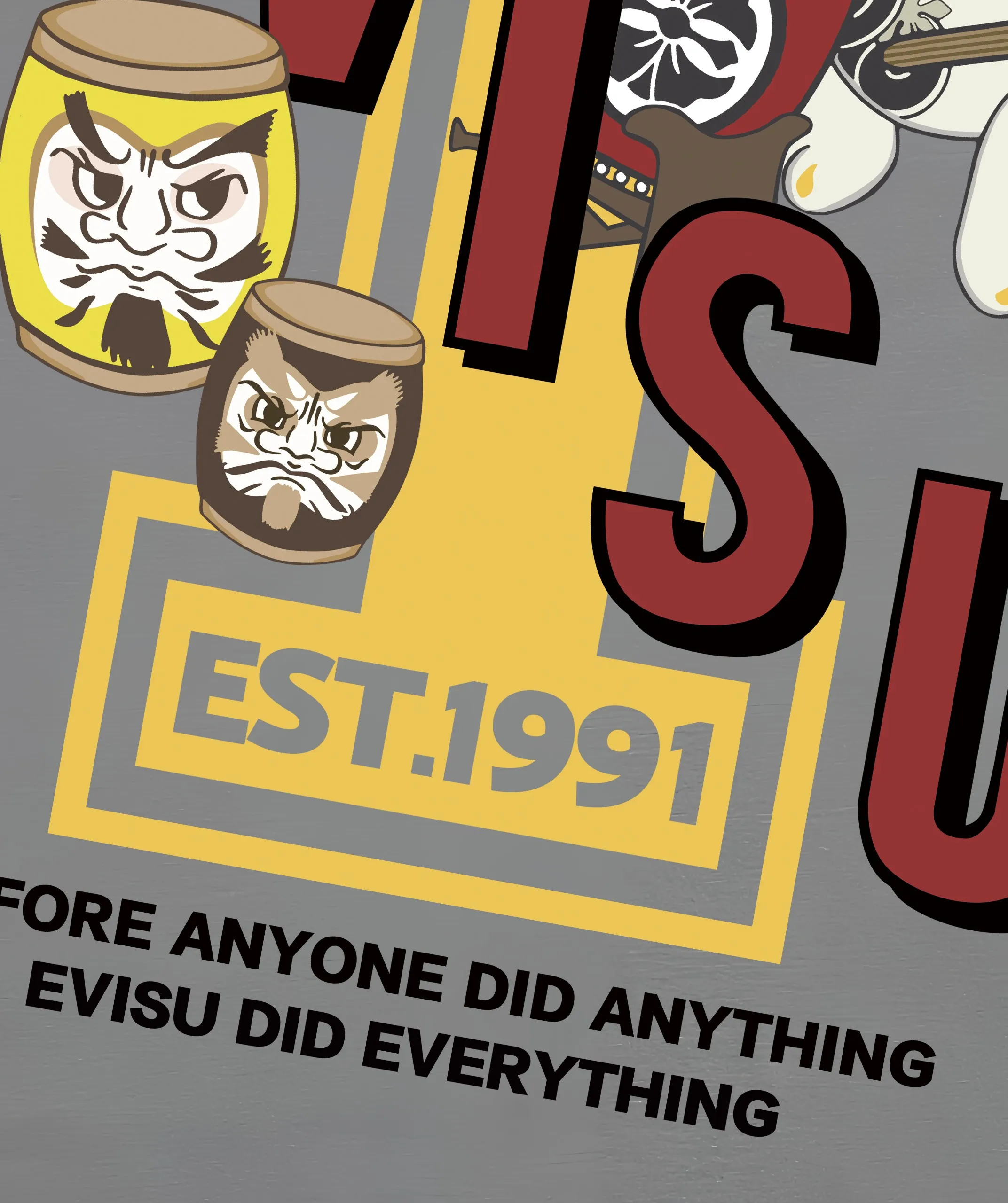 Evisu 2025New Arrival T ⚠ Quality⚠ Same Style T 。 ，Black S-XXL，White S-XXL，Gray M-XXL，Red S-XXL， Red M-XXL